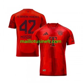 Maillot de Foot Bayern Munich Jamal Musiala 42 Domicile 2024-25